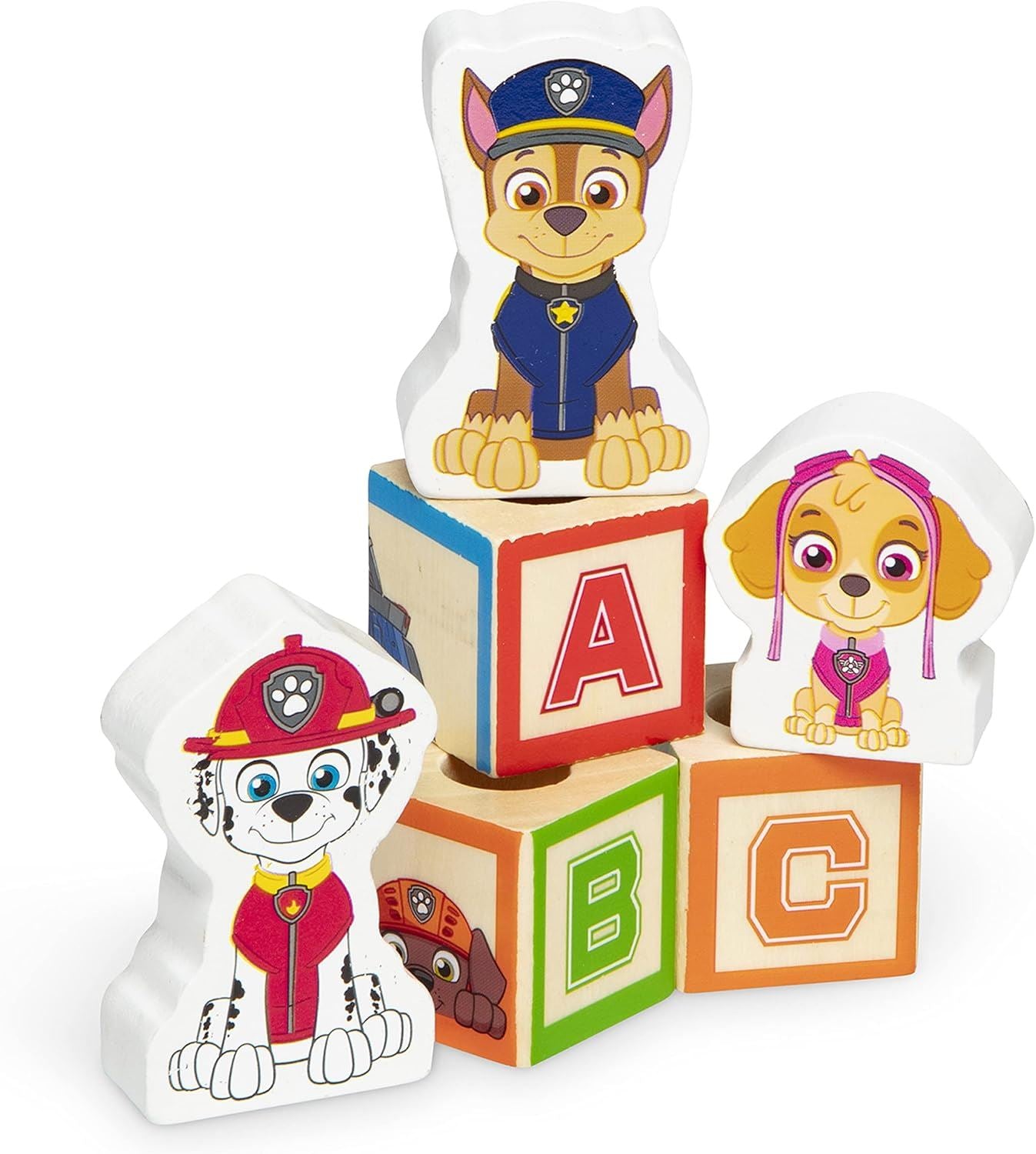 ABC Block Truck 33272 Wooden Toy 33PCS (Melissa & Doug / PAW Patrol)