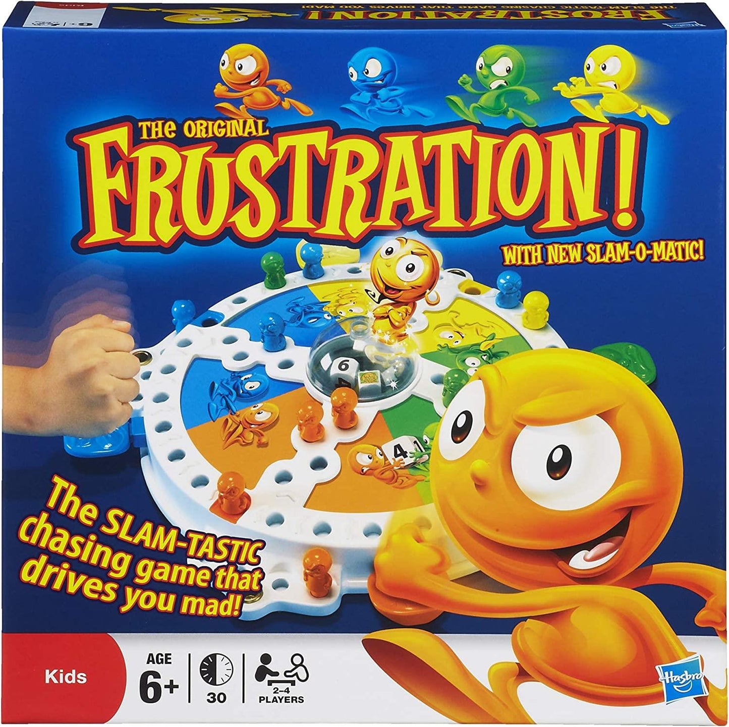 Frustration with Slam-O-Matic! Hasbro Classic Fun Family Board Game 14633