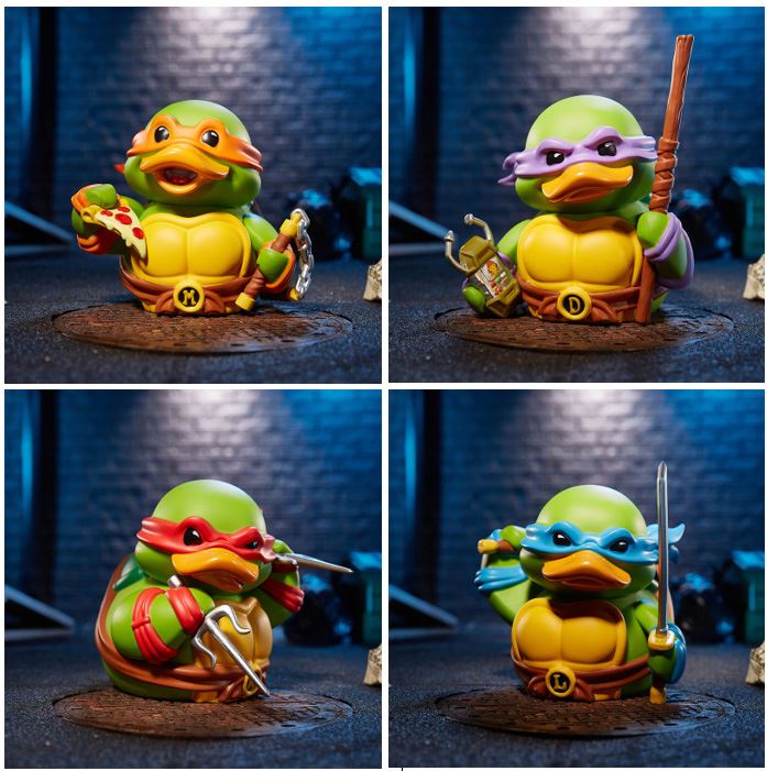 Donatello Duck First Edition Teenage Mutant Ninja Turtles TUBBZ Vinyl Rubber Toy