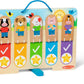 My Daily Routines Chart (Double-Sided with Flip Tabs) 50179 Morning & Nighttime Habits (Melissa & Doug)