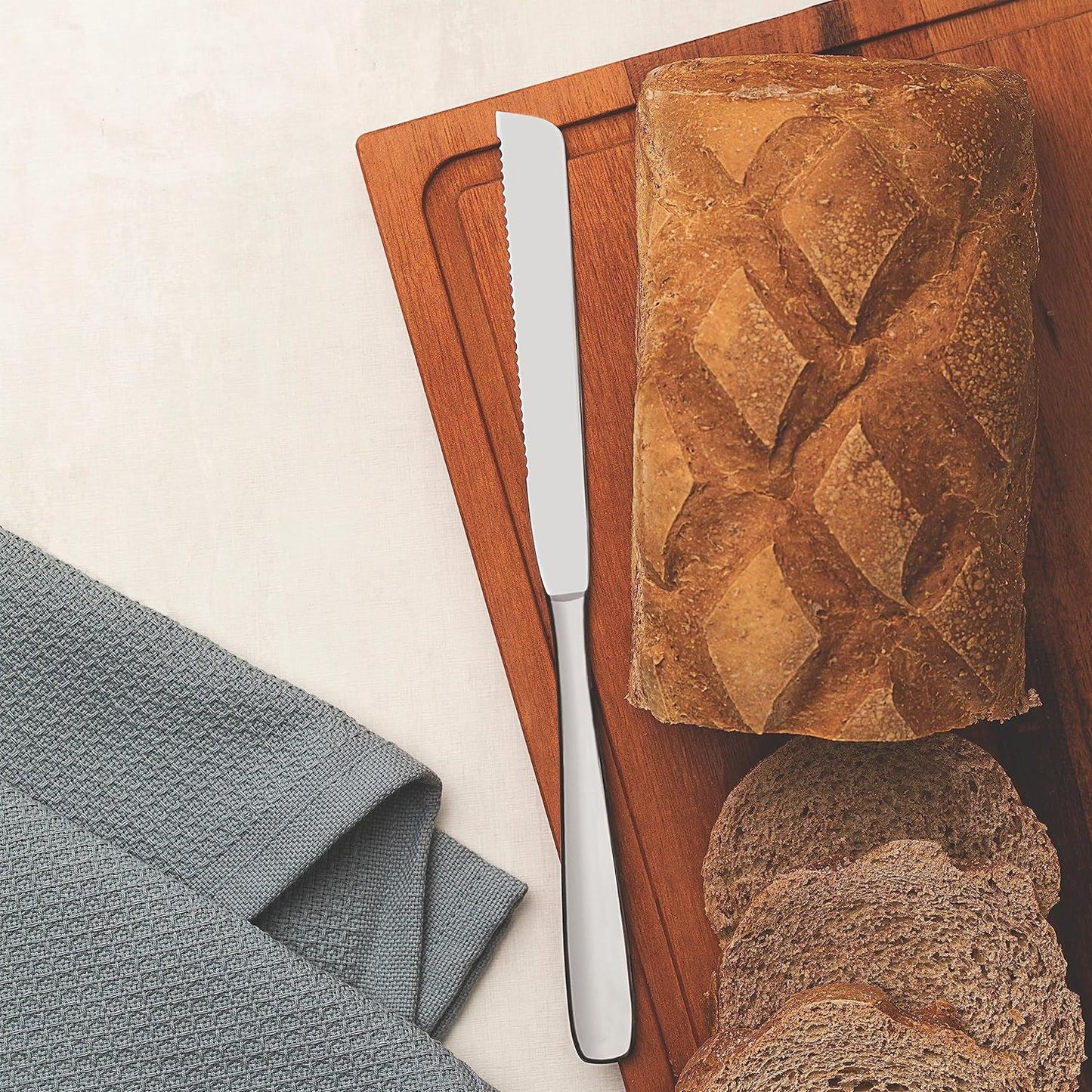 Bread Knife Stainless Steel 4.5" 63960/163 Essentials Tramontina Sleek Stylish