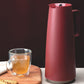 Tramontina Exata 1L Thermal Flask 61636/106 – Red Glass-Lined Vacuum Insulated Beverage Carafe with Screw Cap for Hot & Cold Drinks