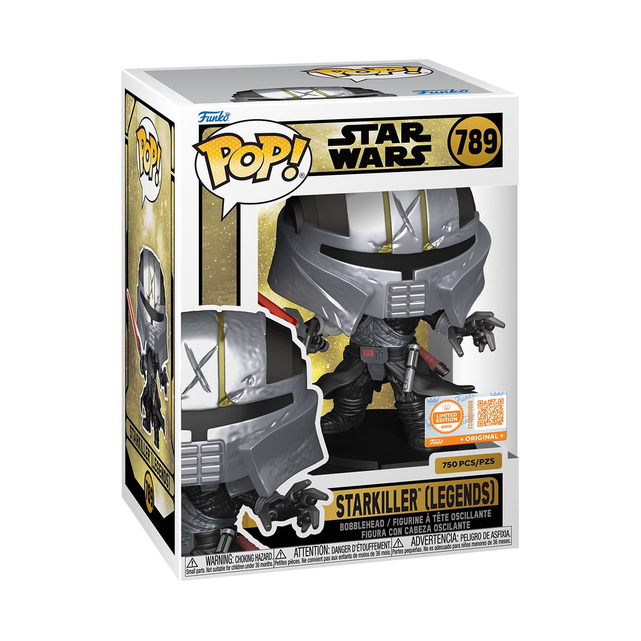 Funko Pop Starkiller #789 LE 750 Grail | Star Wars Gaming Greats