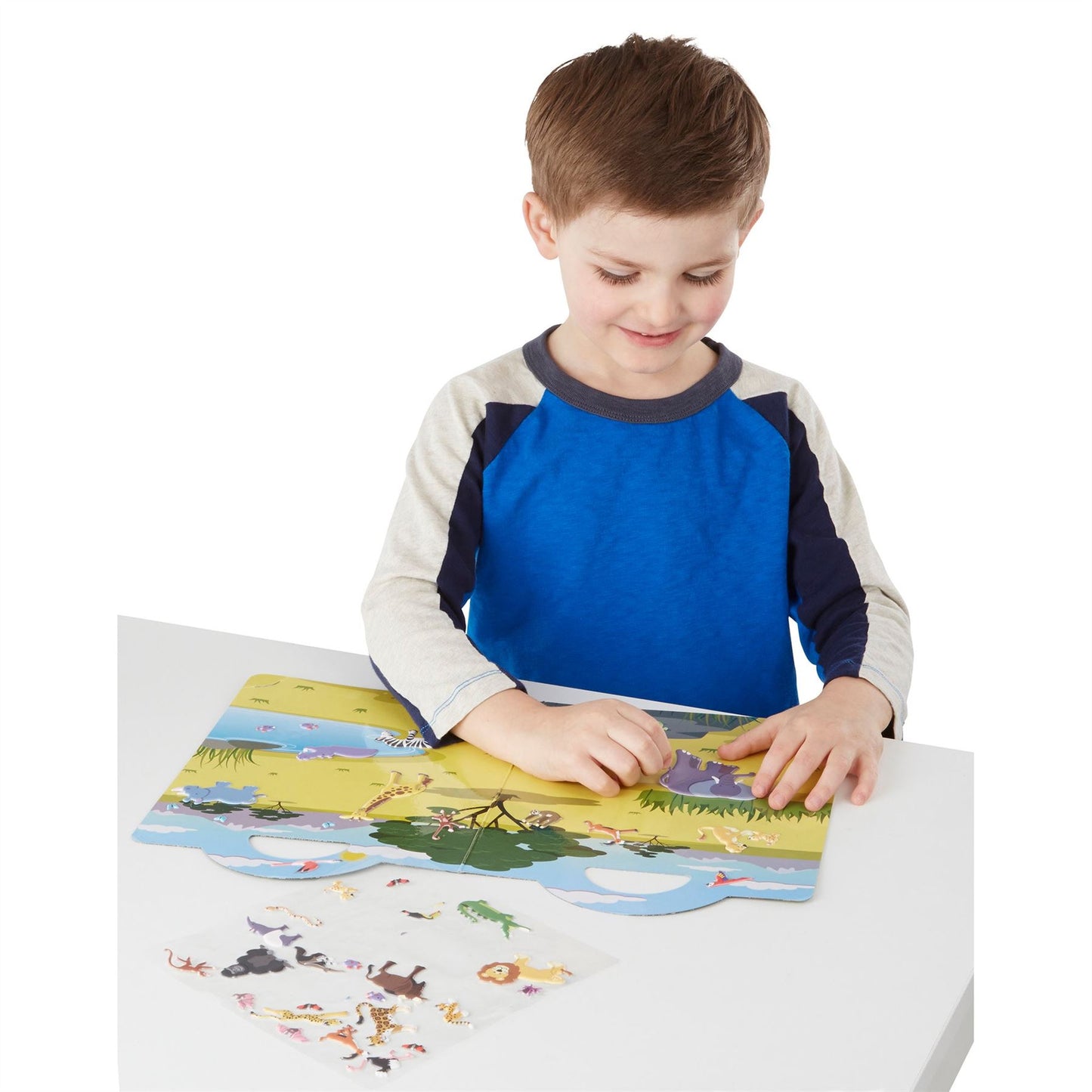 Puffy Sticker Play Set - Safari 45012 (Melissa & Doug)