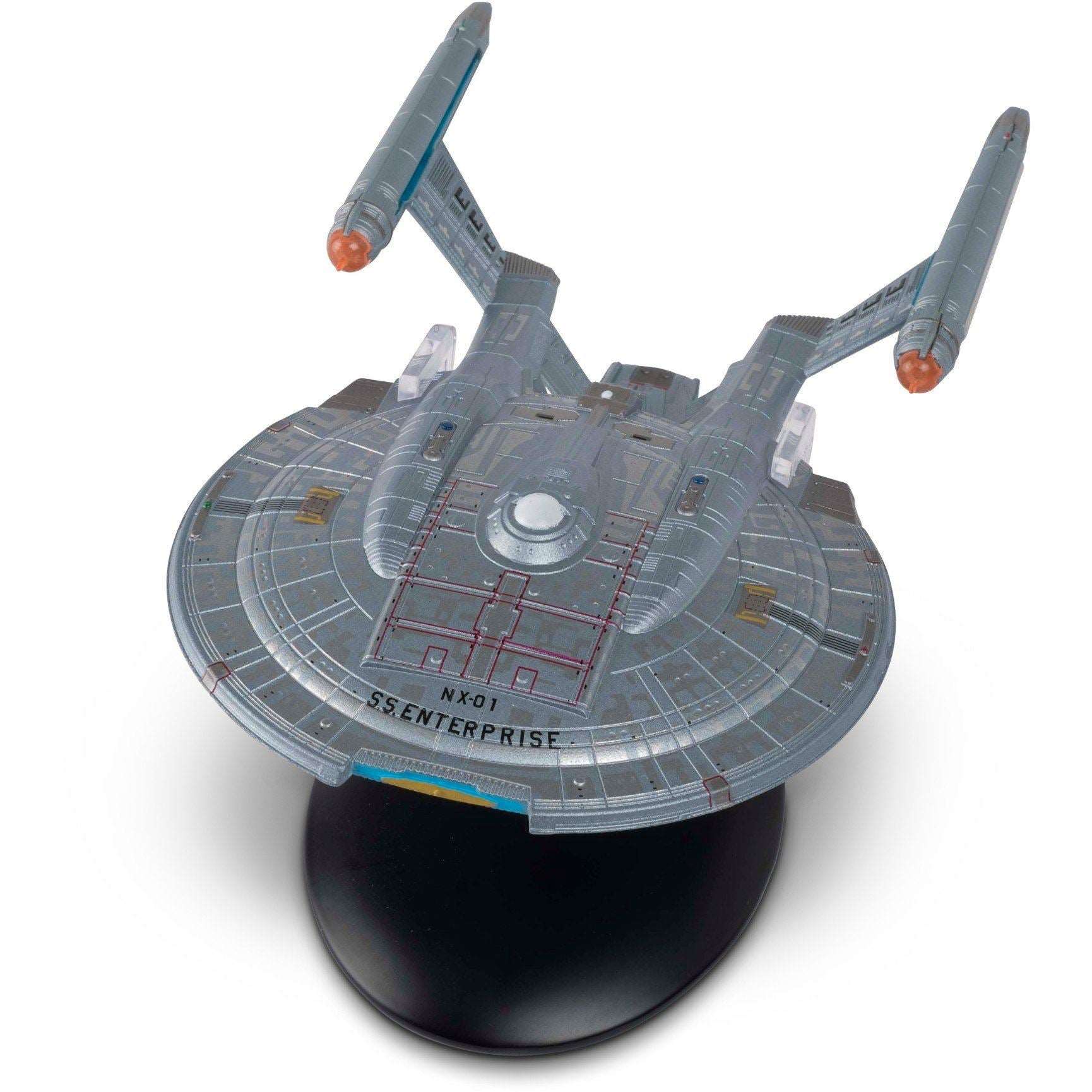 #06 NX Refit Model Die Cast Ship Eaglemoss Star Trek