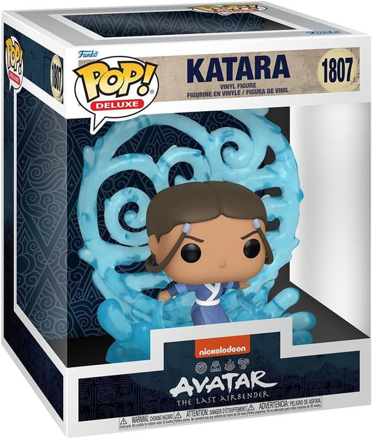 Katara #1807 Pop! Deluxe Vinyl Figure – Avatar The Last Airbender Funko Collectible 3.75″ Season 7 Figure with Display Base