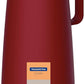 Tramontina Exata 1L Thermal Flask 61636/106 – Red Glass-Lined Vacuum Insulated Beverage Carafe with Screw Cap for Hot & Cold Drinks