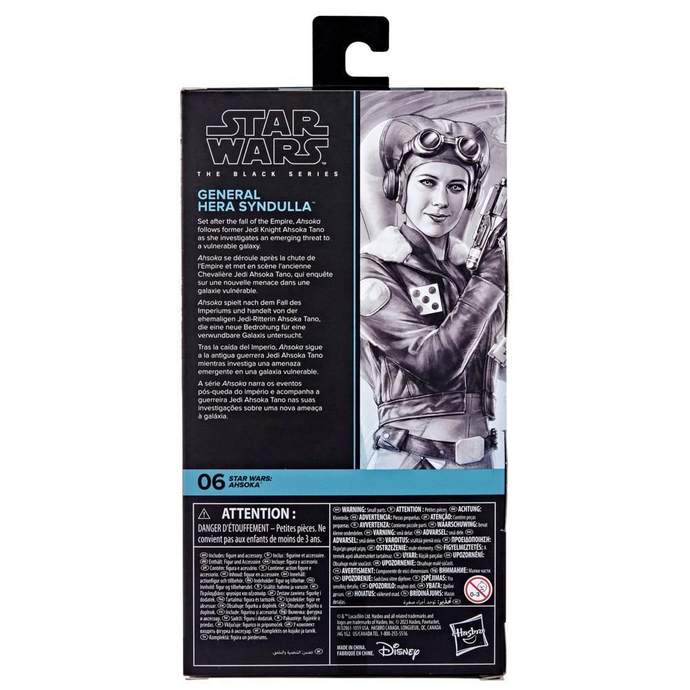 General Hera Syndulla 6″ Action Figure – Star Wars Ahsoka Black Series F7109 by Hasbro | Premium Collector Figure with Accessories