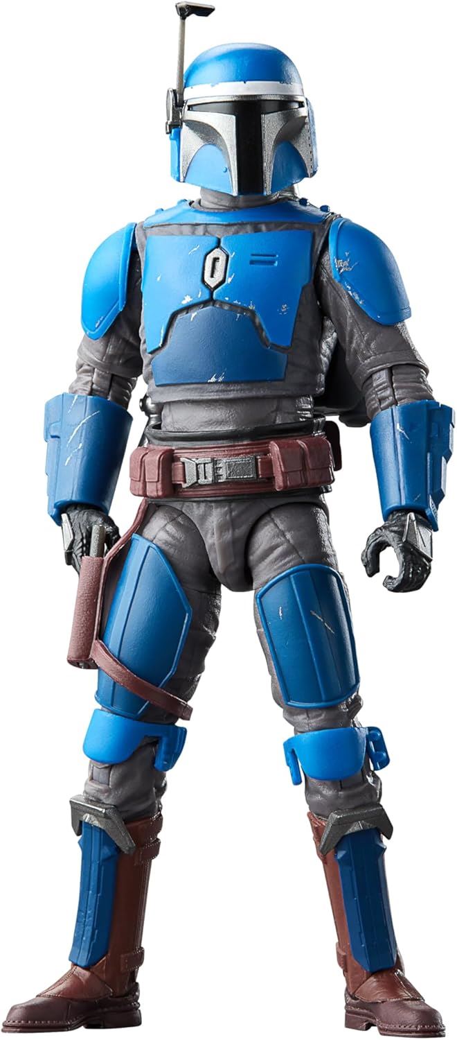 Mandalorian Privateer 6″ Action Figure – Star Wars: The Mandalorian Black Series F9234 by Hasbro – Jetpack + Blaster Collectible