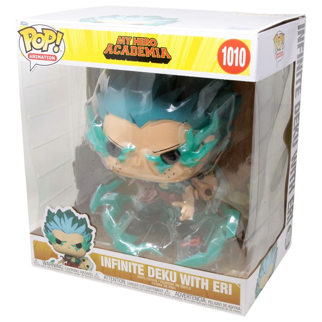 Infinite Deku with Eri #1010 10″ Pop! Animation Vinyl Figure – My Hero Academia Funko Jumbo Collectible Large Anime Figure