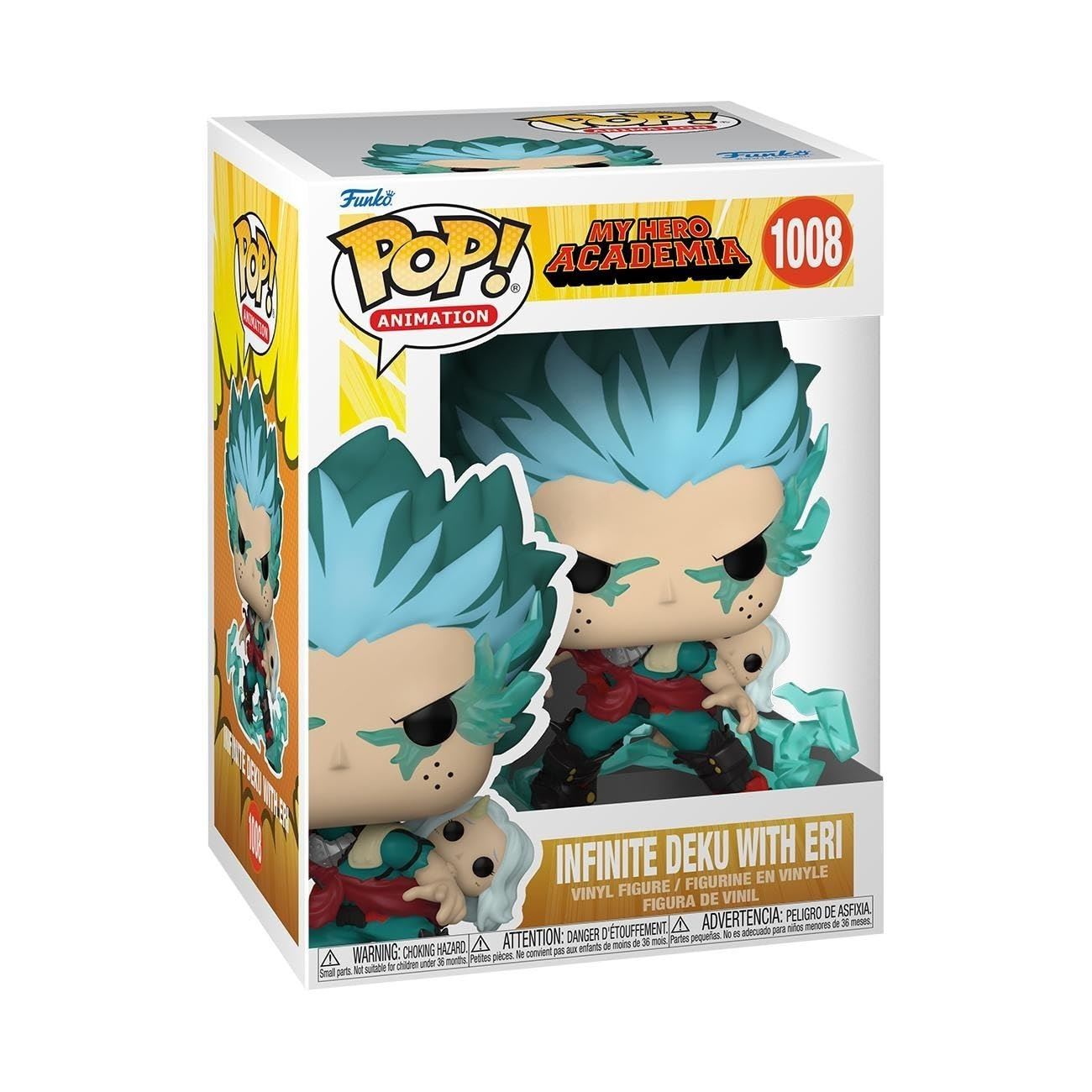 Infinite Deku with Eri #1008 Pop! Animation Vinyl Figure 51933 – My Hero Academia Funko Collectible 4.75″ Anime Figure