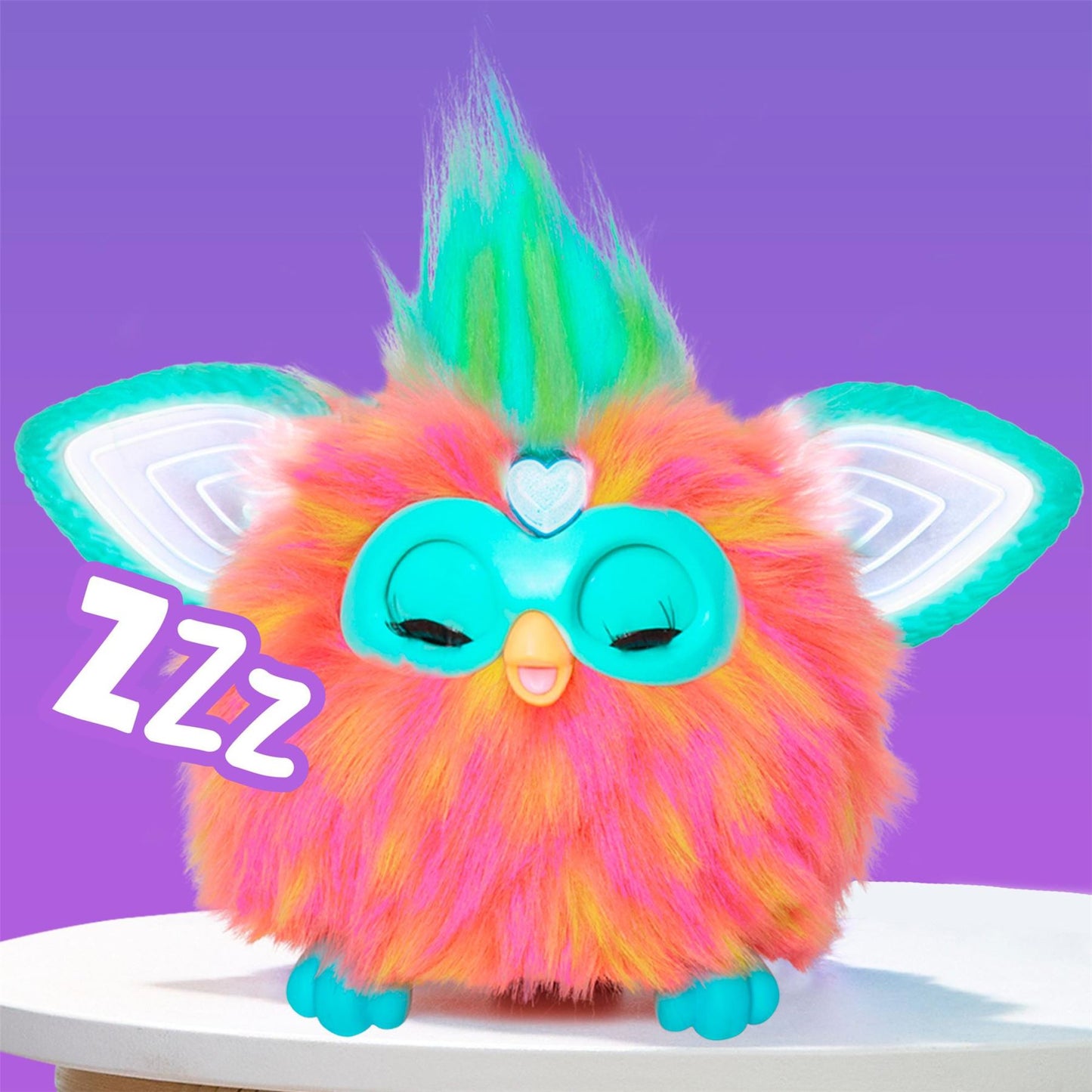 Hasbro Furby Coral F6744 Interactive Plush Toy for Kids 6+ | Voice Activated, Lights, Music & Accessories