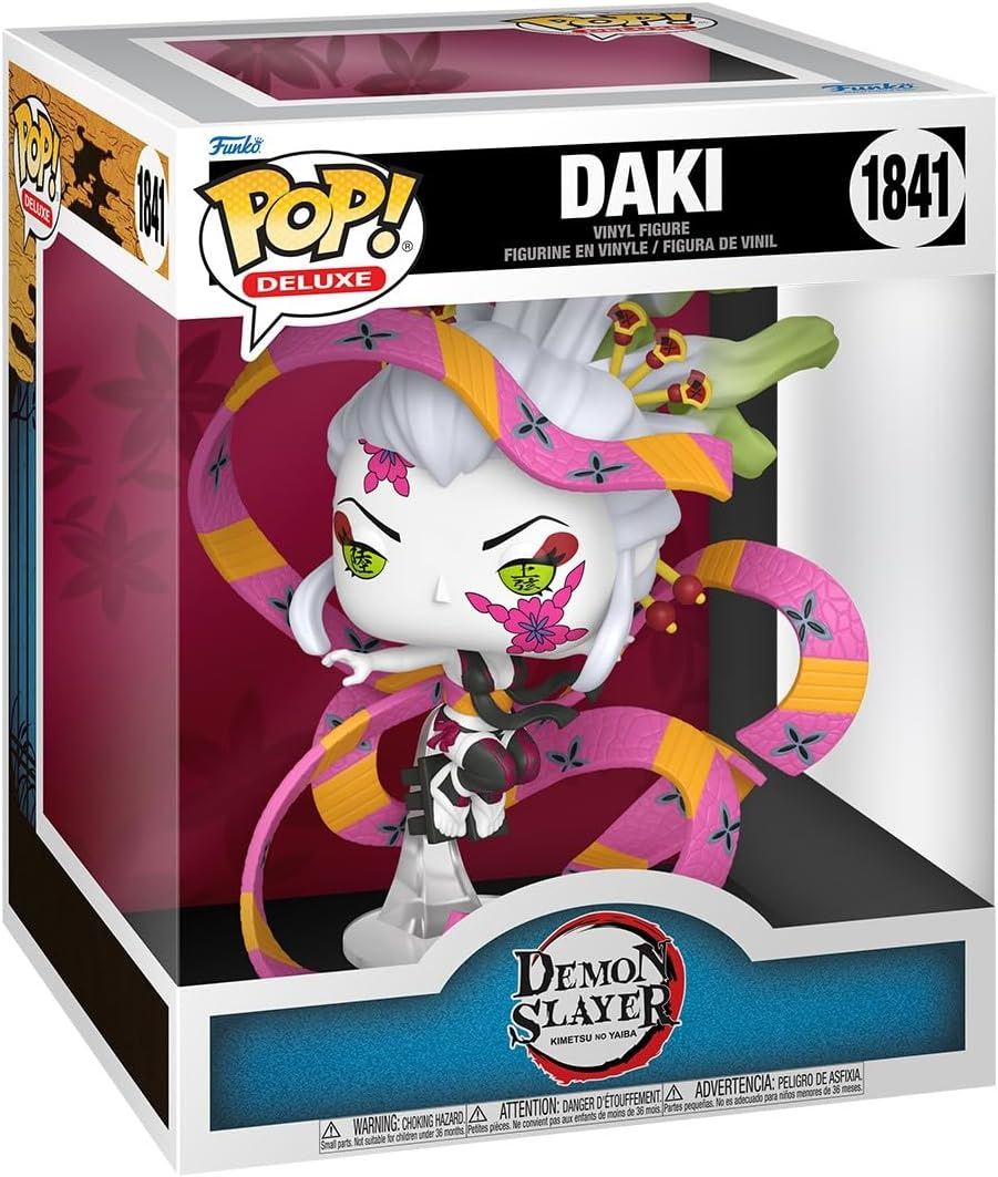 Daki (Demon Form) #1841 Pop! Deluxe Vinyl Figure 80331 – Demon Slayer Funko Collectible 3.75″ Anime Villain Figure