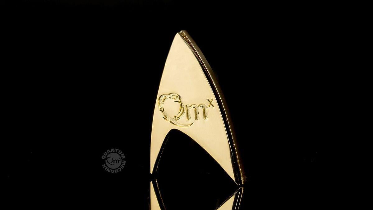 50th Anniversary Replica Magnetic Badge 1:1 Prop (Star Trek / QMx)