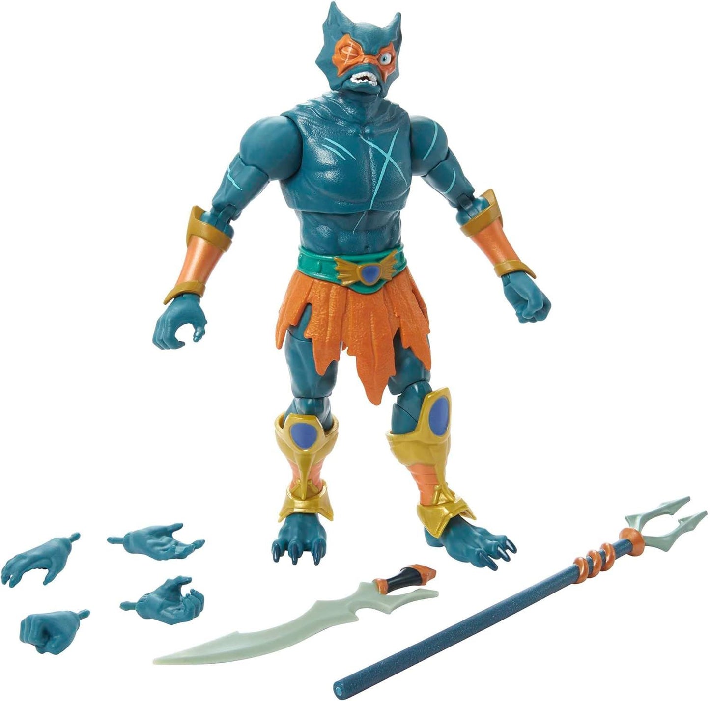 Mer-Man Action Figure HDR43 Masterverse Revelation (Masters of the Universe)