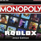 Monopoly ROBLOX 2022 Edition F1325 Hasbro Board Game