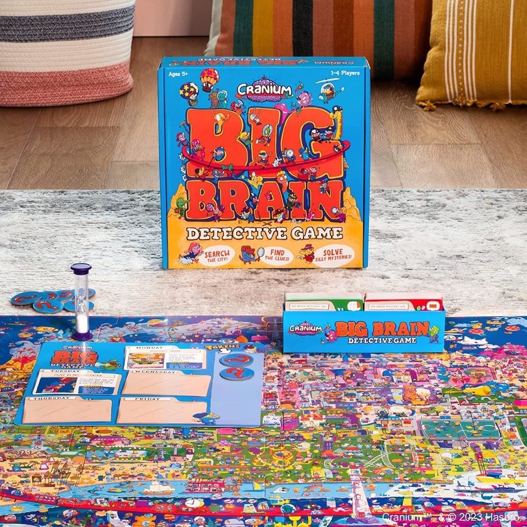Cranium Big Brain Detective Game 869252 (Funko Games)