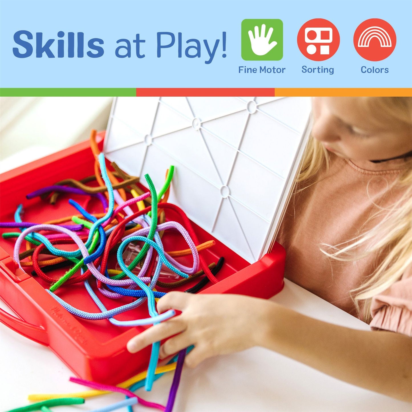 Rainbow Cord Picture and Pattern Maker 40619 (Melissa & Doug)