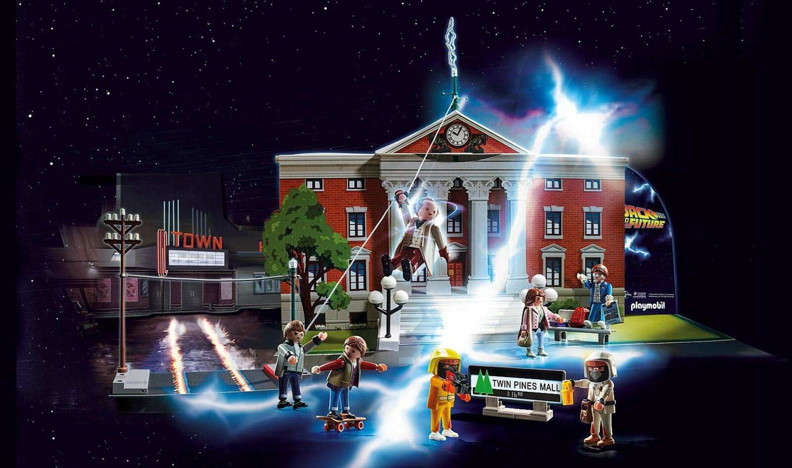 PLAYMOBIL Back to The Future Advent Calendar 97PC 70574