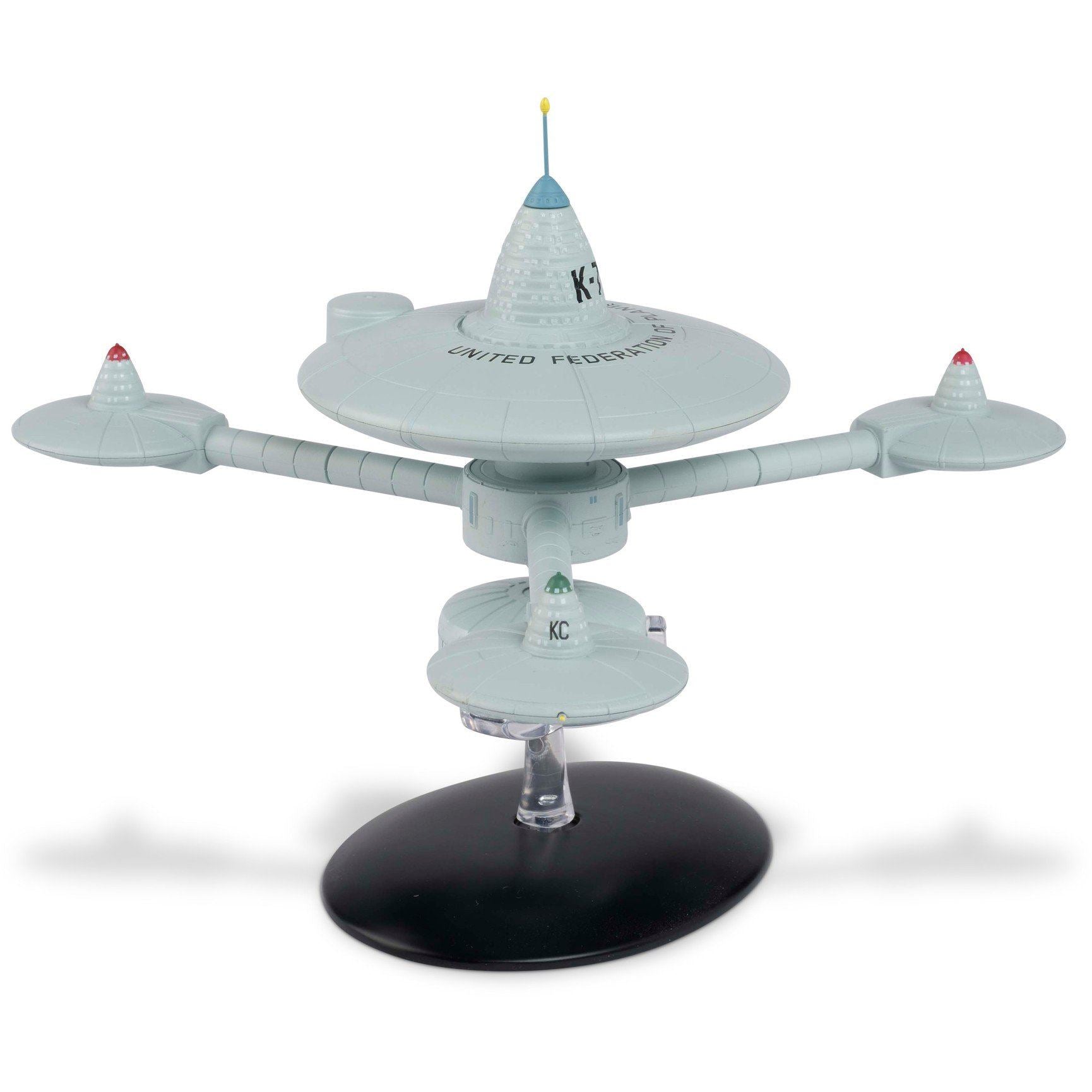 #10 Space Station K7 Model Die Cast Ship Eaglemoss Star Trek
