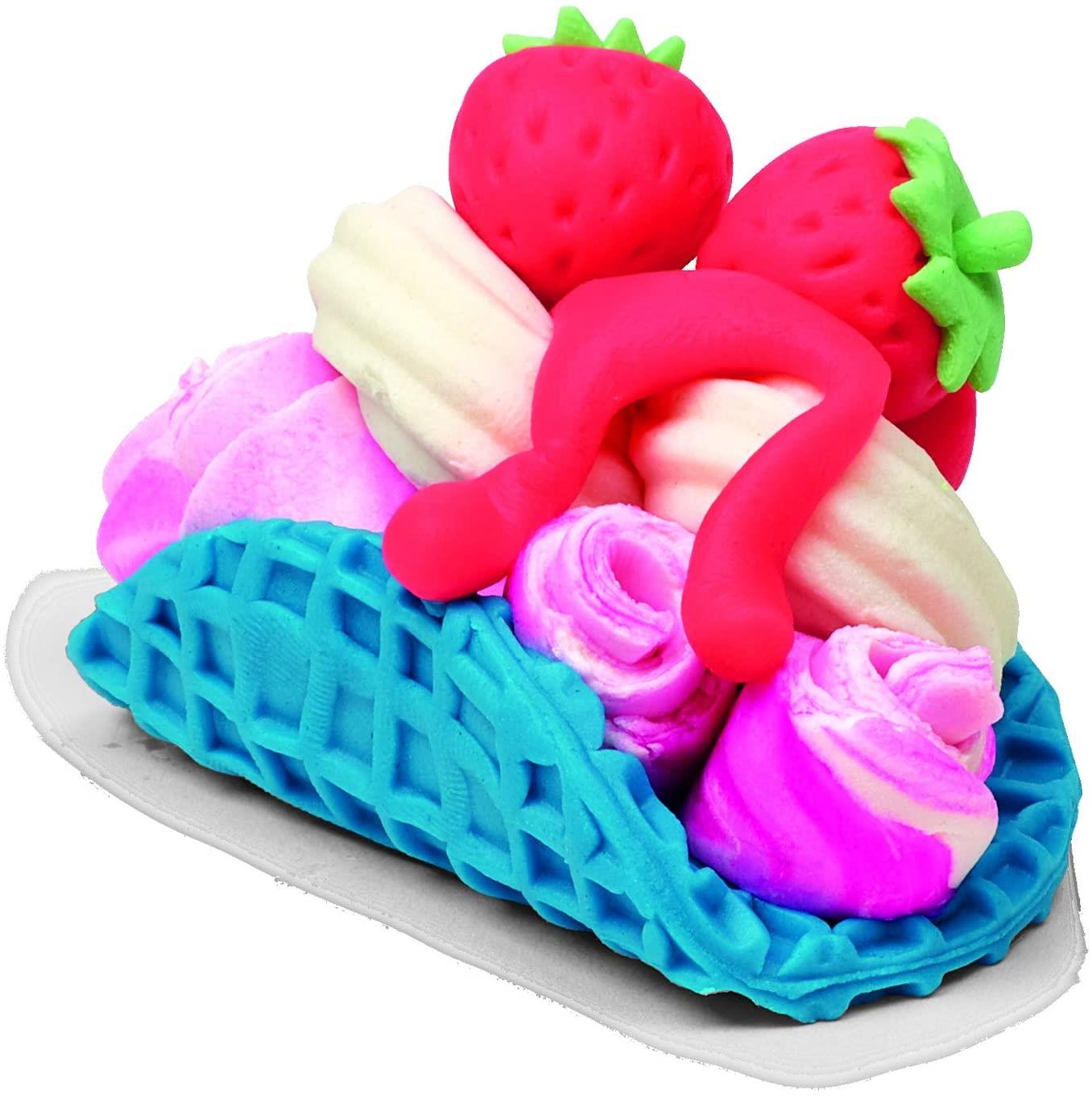 Rollzies Ice Cream Play-Doh Kitchen Creations Playset Modelling Clay