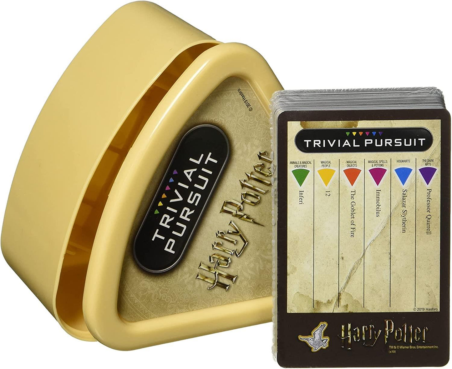 Winning Moves HARRY POTTER Trivial Pursuit Game Bitesized Card