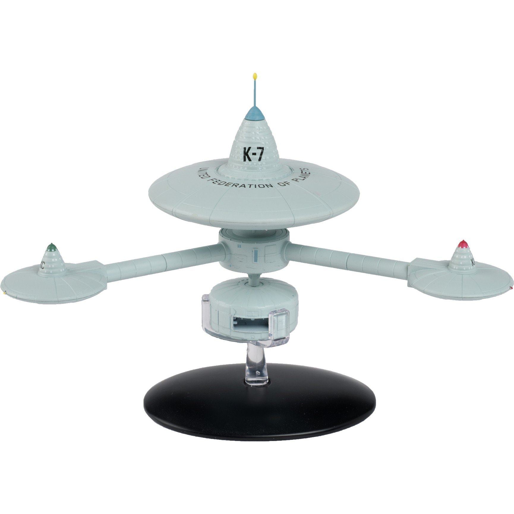 #10 Space Station K7 Model Die Cast Ship Eaglemoss Star Trek