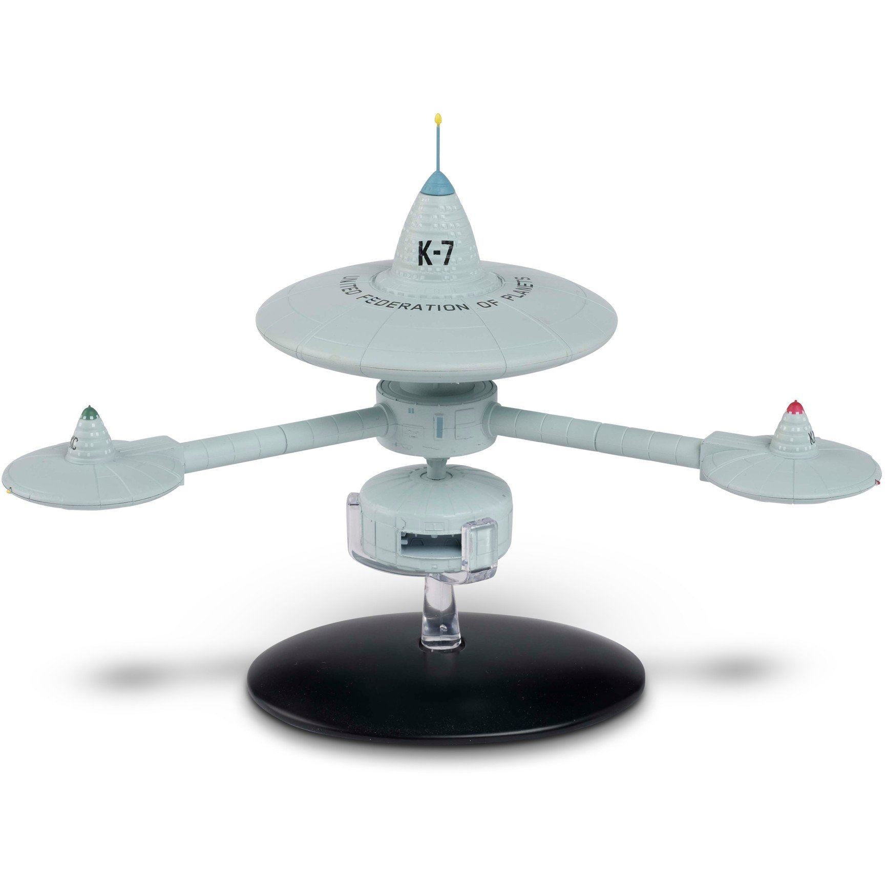 #10 Space Station K7 Model Die Cast Ship Eaglemoss Star Trek