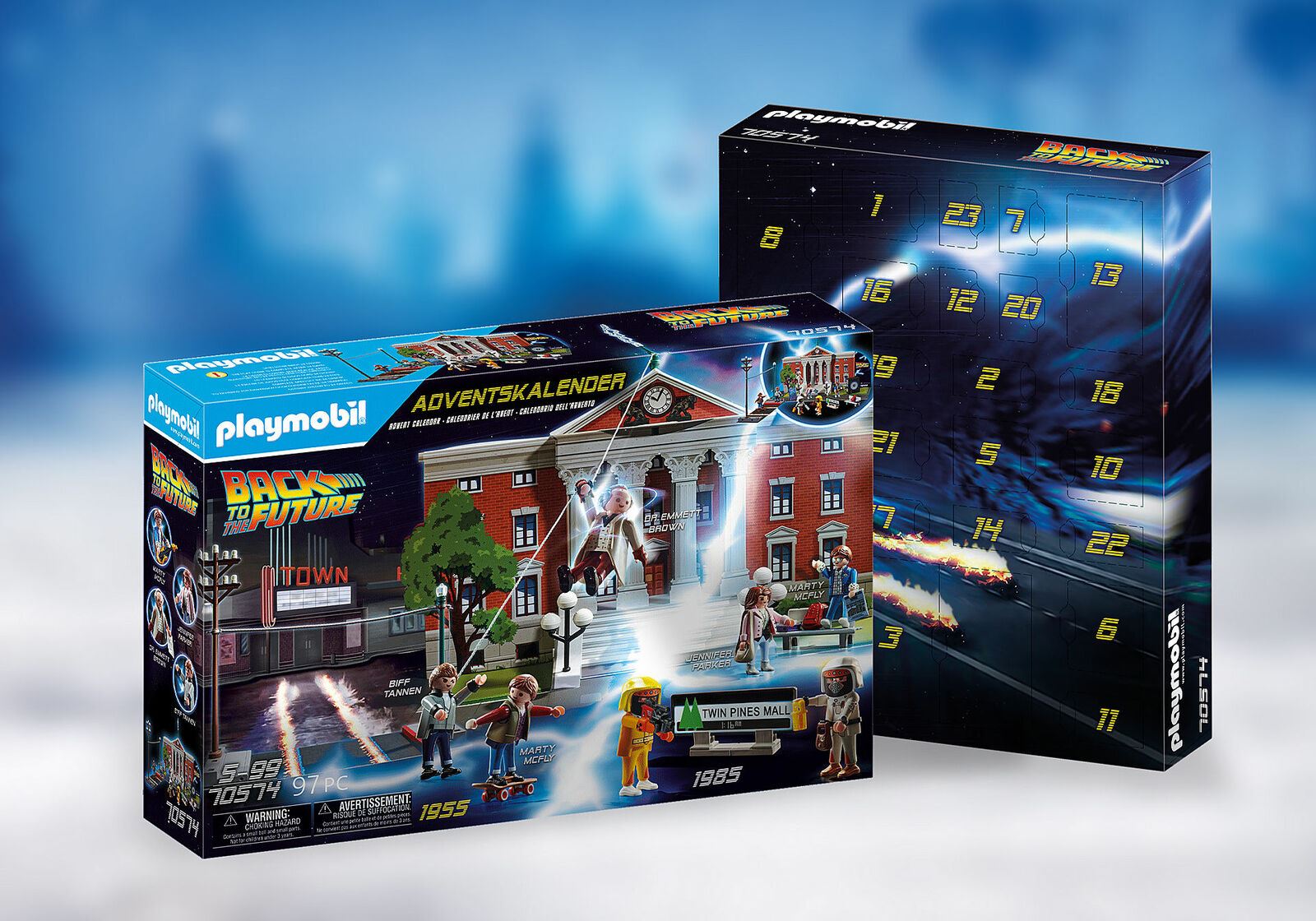 PLAYMOBIL Back to The Future Advent Calendar 97PC 70574