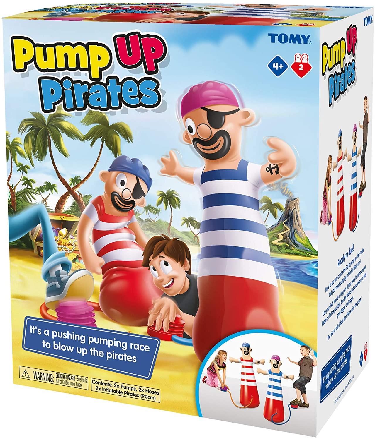 TOMY PUMP UP PIRATE Childrens Family Fun Action Pop Up Game