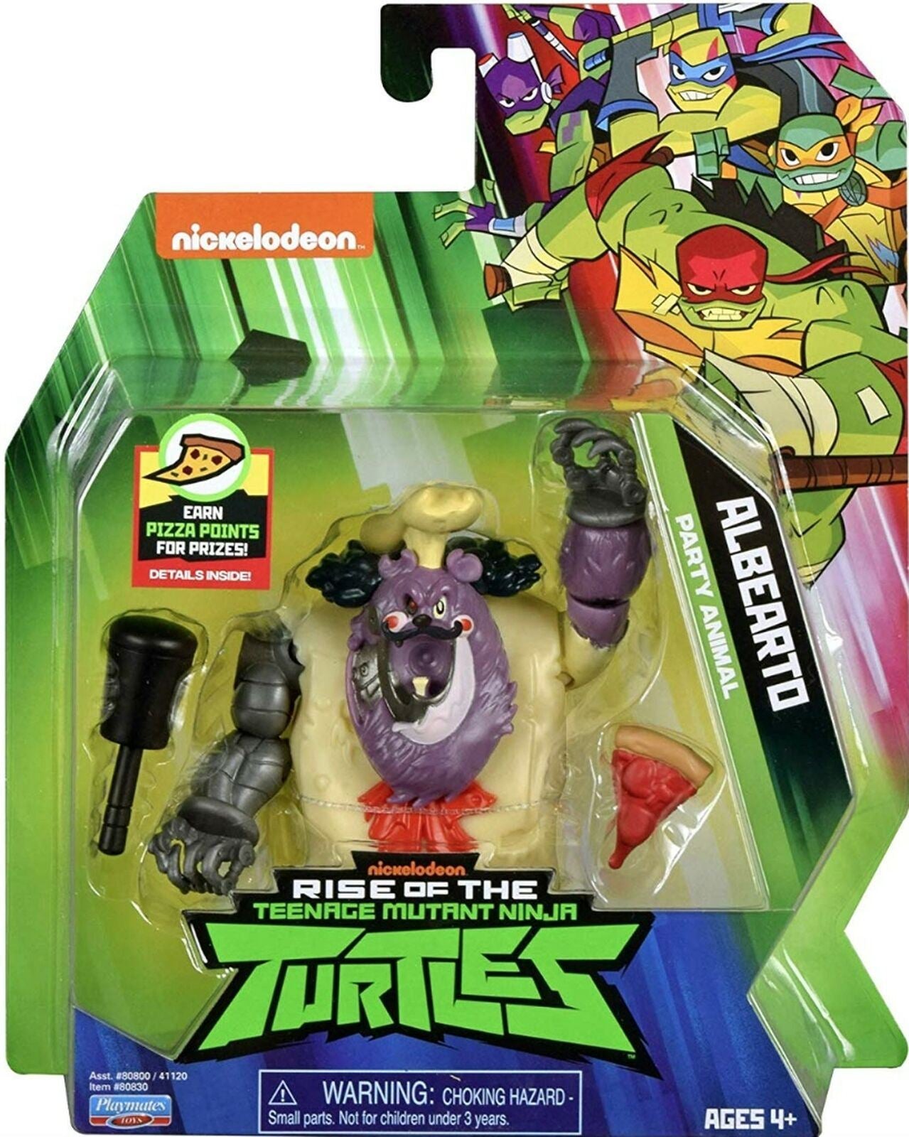 Rise of the Teenage Mutant Ninja Turtles ALBEARTO [Party Animal] Action Figure