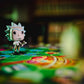 FunkoVerse RICK & MORTY Strategy Board Game #100 Expansion With Figures