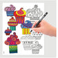 CRAYOLA 992021 Whimsical Escapes Adult Coloring Book Colouring