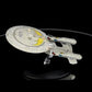 #17 I.S.S. Enterprise-D NCC-1701-D Mirror Universe (Paint Variant) Model Diecast Ship BONUS ISSUE (Eaglemoss / Star Trek)